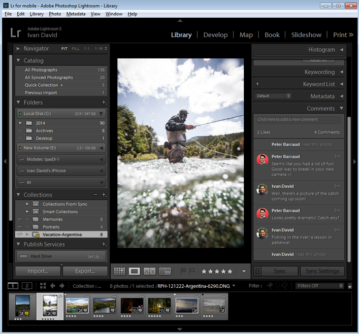 New features in Lightroom 5