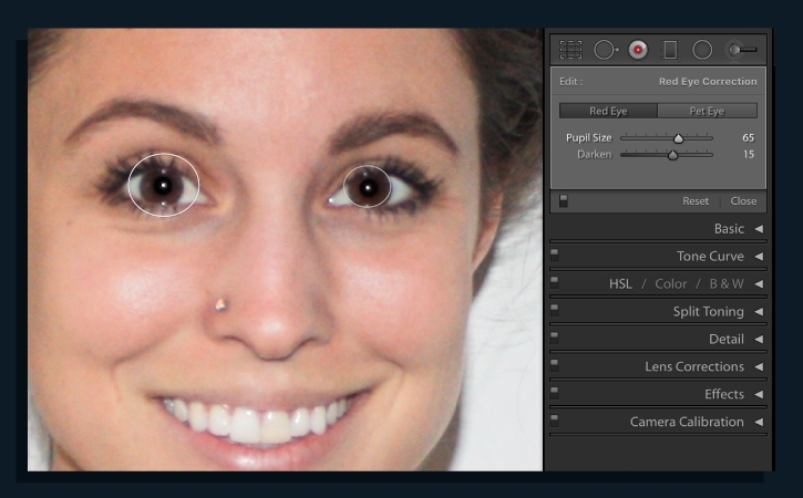 Red Eye Removal With Lightroom Classic 0849