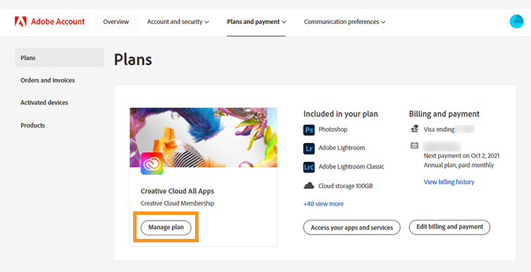 how to cancel adobe creative cloud free trial