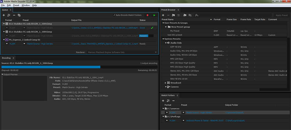 How To Encode Video Or Audio In Adobe Media Encoder