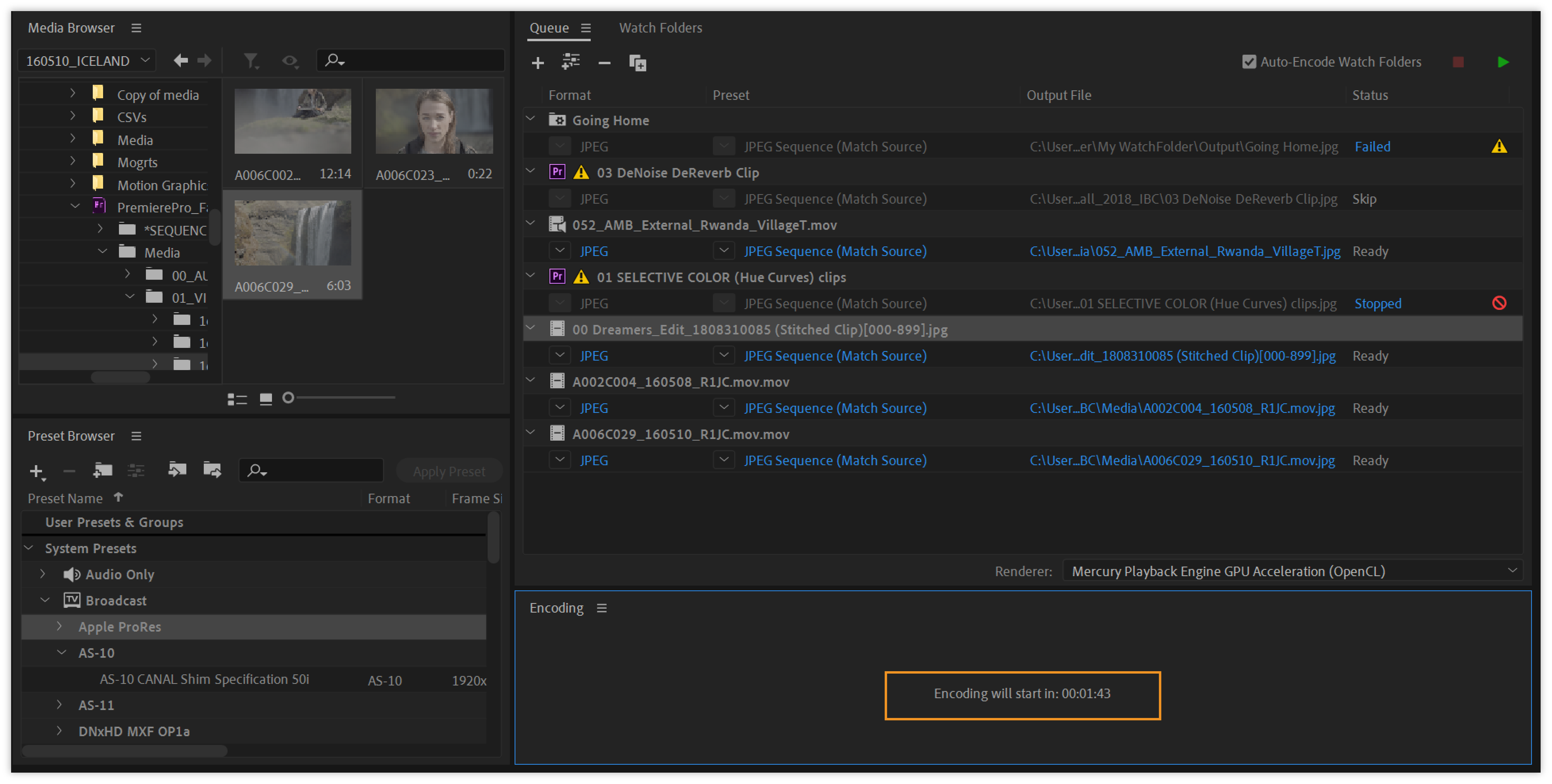 Adobe Media Encoder 2024 free instals