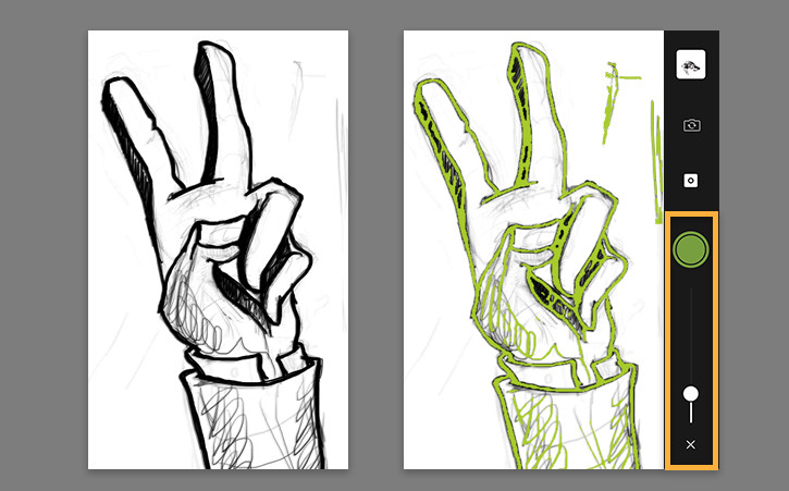 スマホで作ったベクターシェイプをphotoshopで使用する Adobe Capture チュートリアル