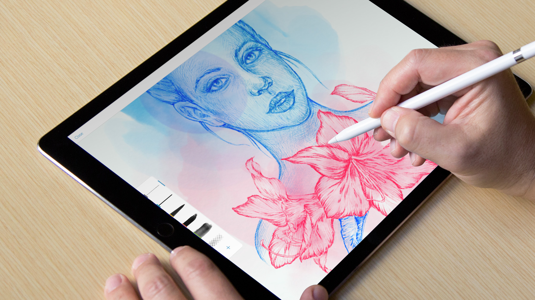 Sketch and paint with Photoshop Sketch | Adobe Creative Cloud mobile