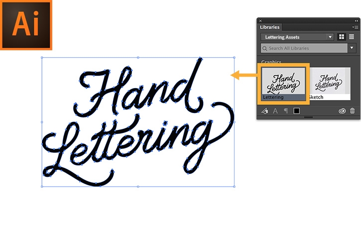 How to create lettering