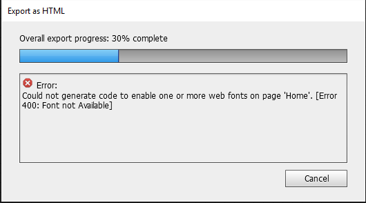 error code http 400 / mfp 0 eternium