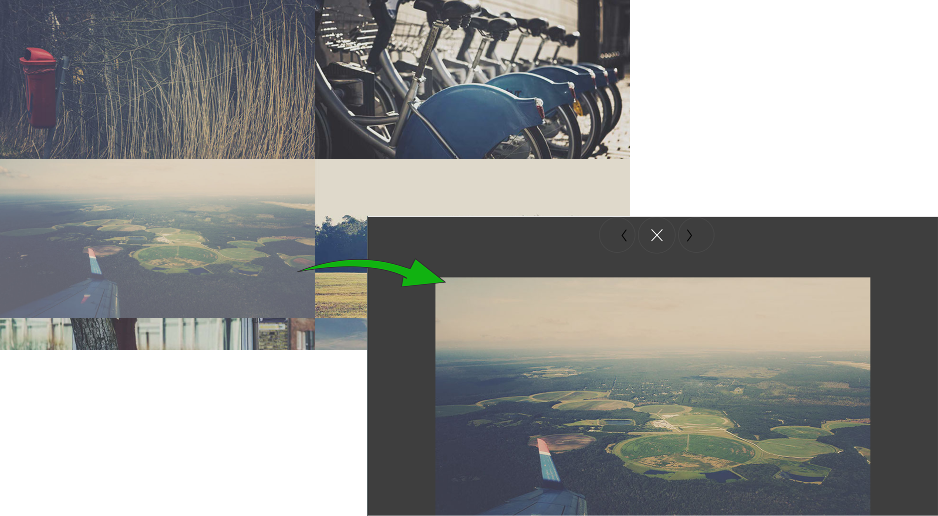 Add, test and hide Lightbox widgets in Adobe Muse