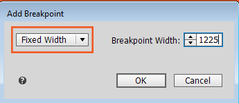 Add a fixed width breakpoint