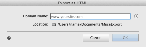 Choose the desired folder location to store the exported files