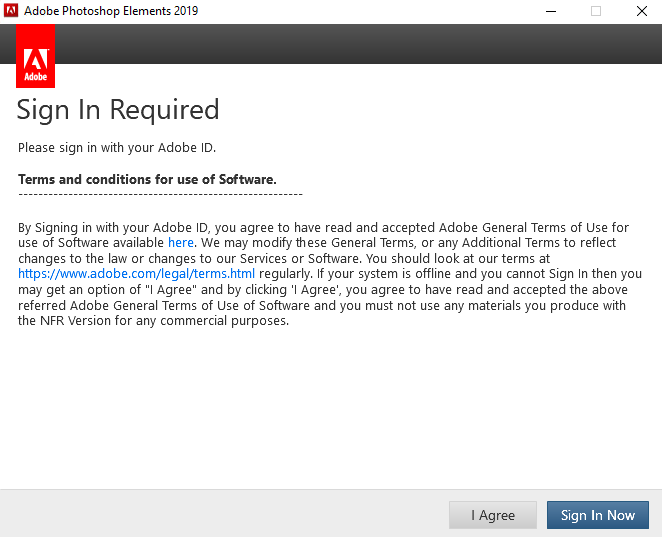 adobe sign in photoshop