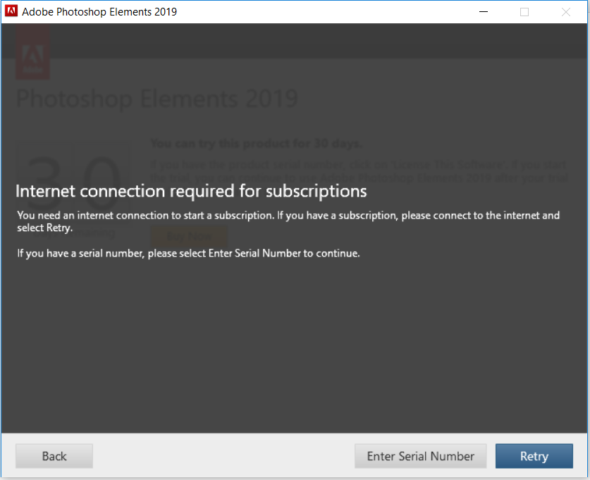 adobe photoshop elements 2019 trial