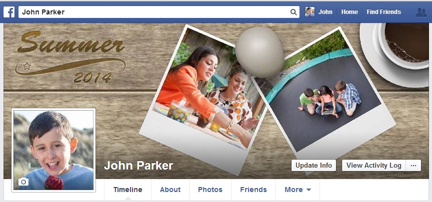 Facebook Cover photo - Multiple photos themes