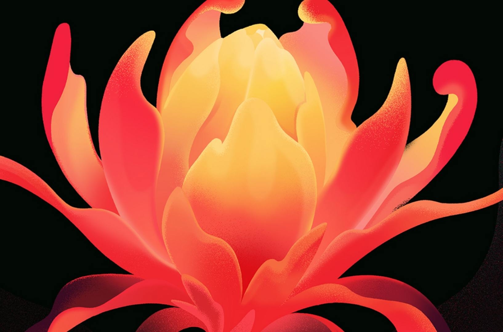 Bring flowers to life with coloring and shading in