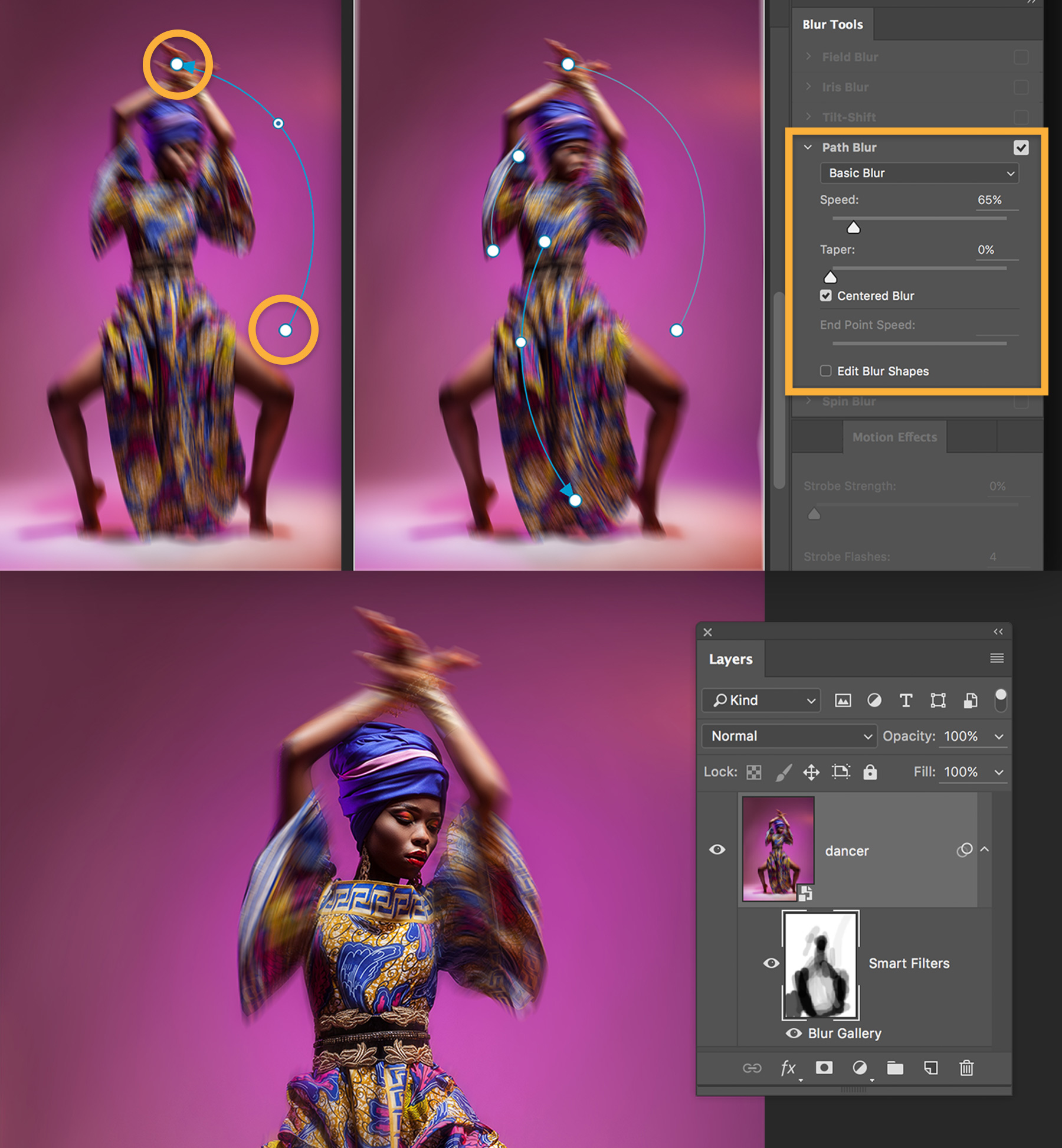 Use Blur To Give Your Images Some Action In Photoshop