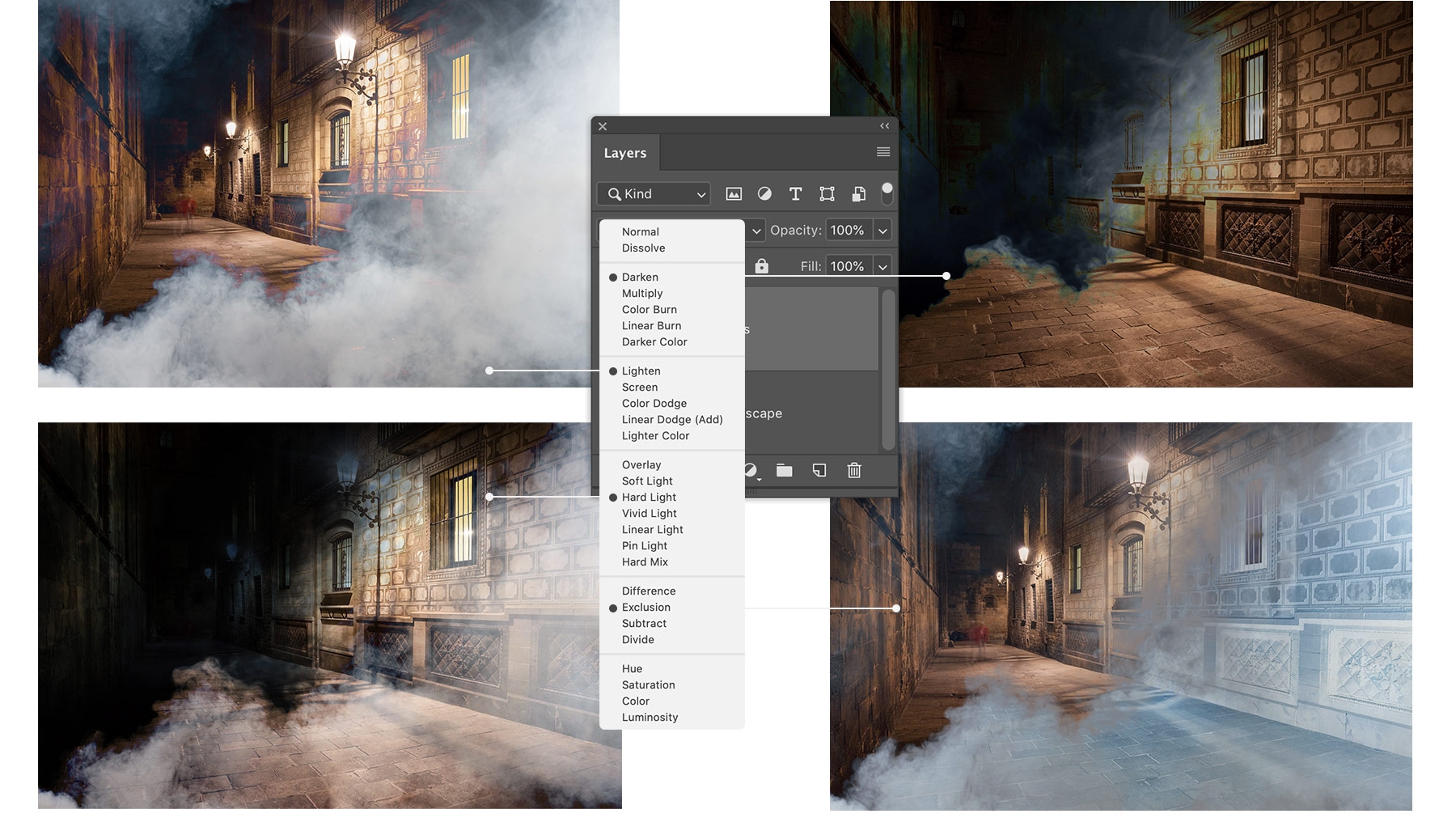 Layering Videos with Blend Modes  Adobe Social Media Video Course