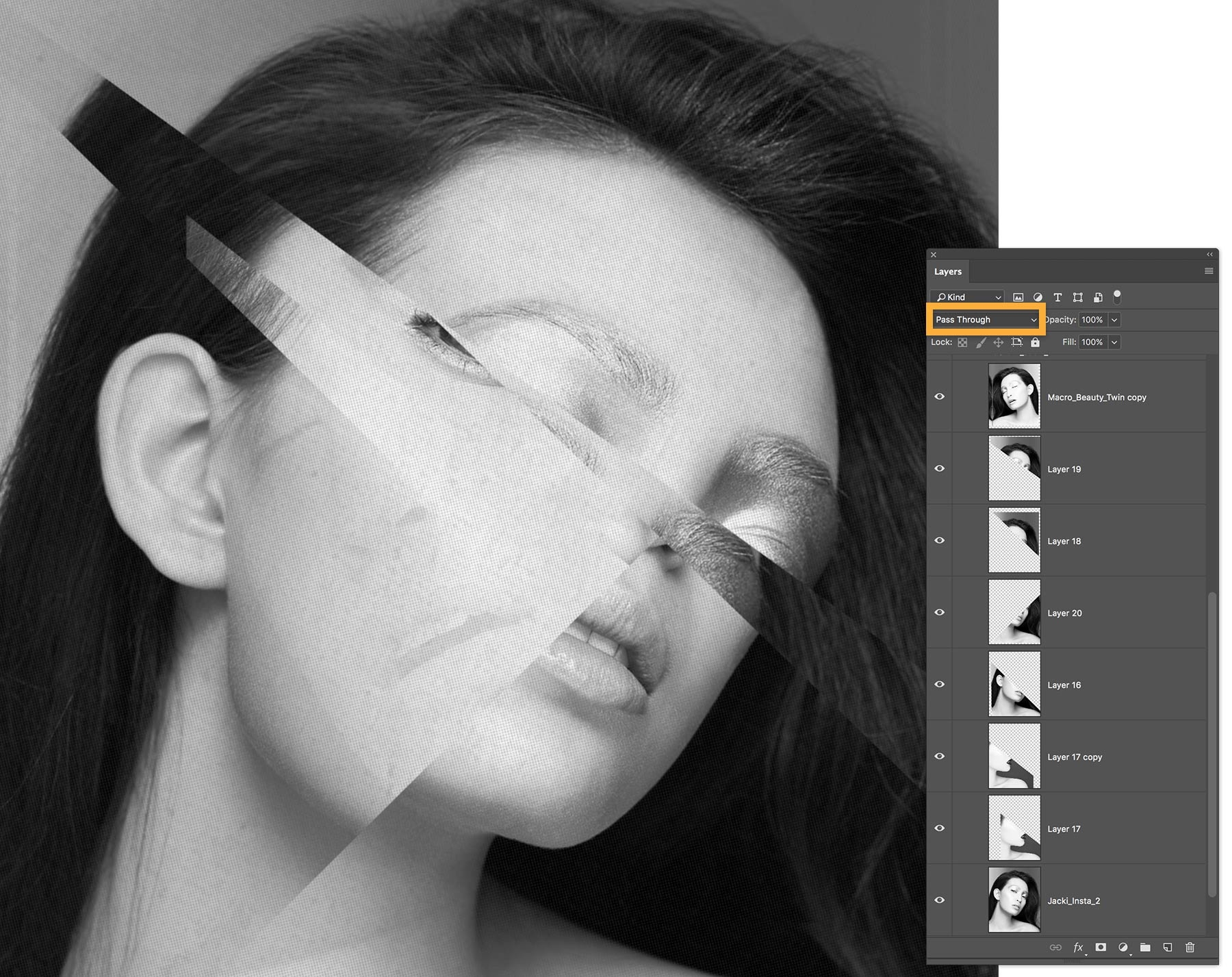 How to composite multiple images to create a collage