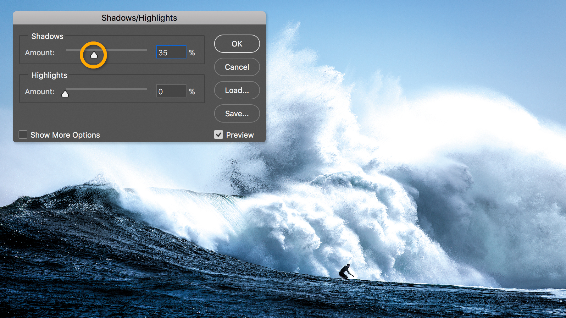 How to correct exposure in photos