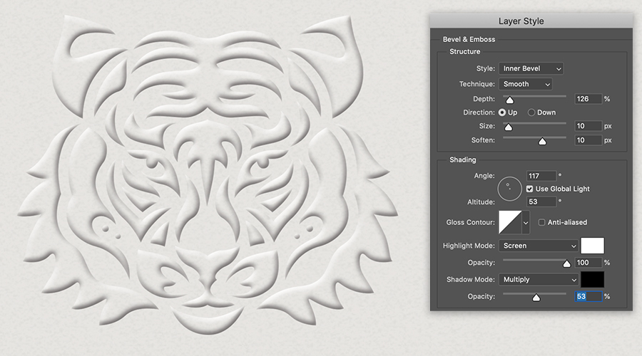 Embossing and bevel - Pixelmator Community