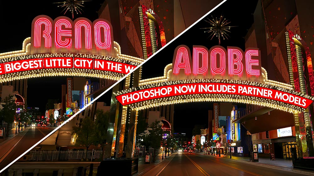 Tip: Change text in an image with FLUX in Generative Fill 