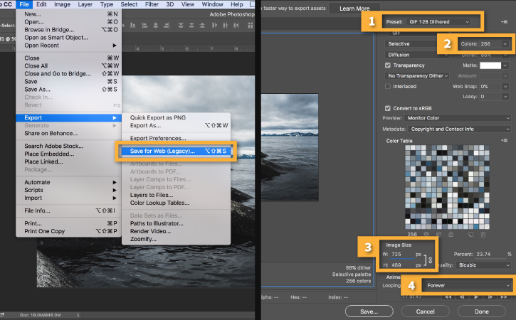 Como fazer um GIF no Canvas e Photoshop – DesignPT