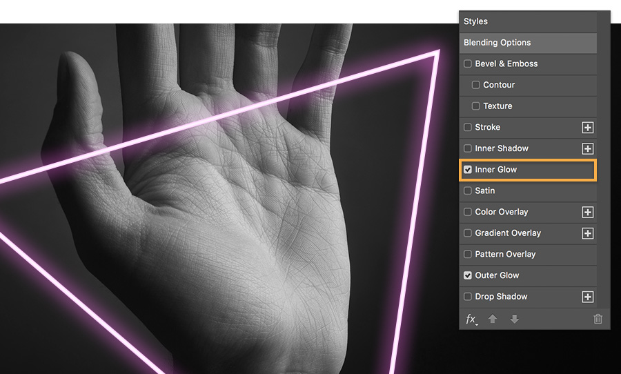 How I edit to get the glow of a reflector in Photoshop