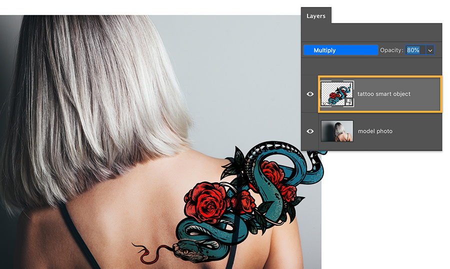 photoshop tattoo tutorial