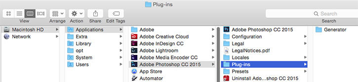 Plug-ins folder MacOS