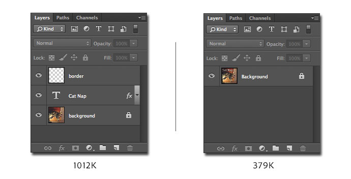 how to compress pictures in photoshop