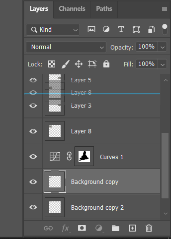 psd repair kit incorrect channel count