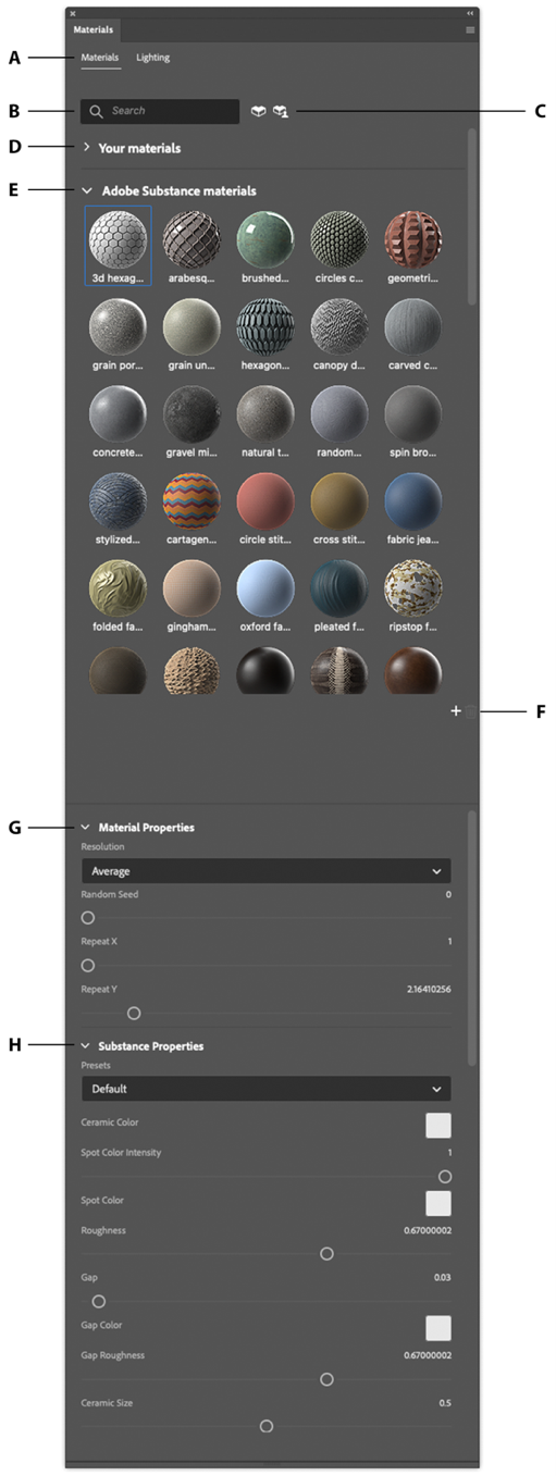 adobe photoshop 3d materials download