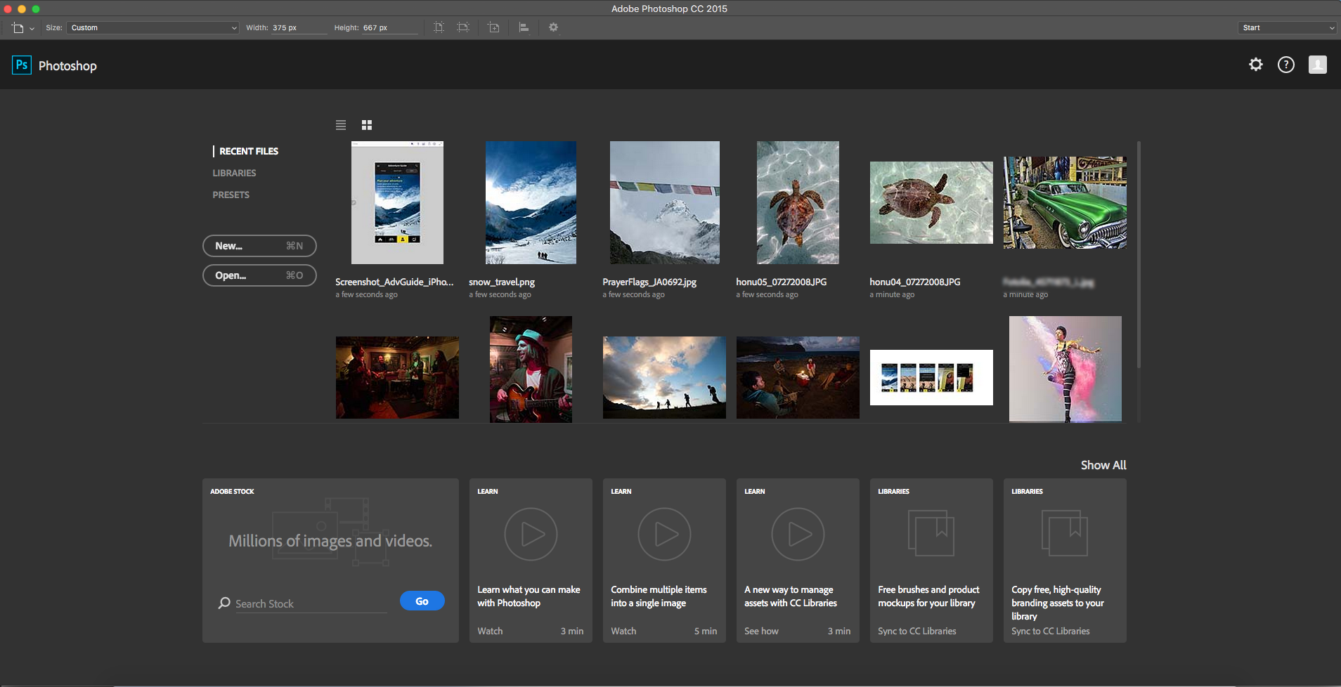 Feature Summary Photoshop Cc 15 X Releases