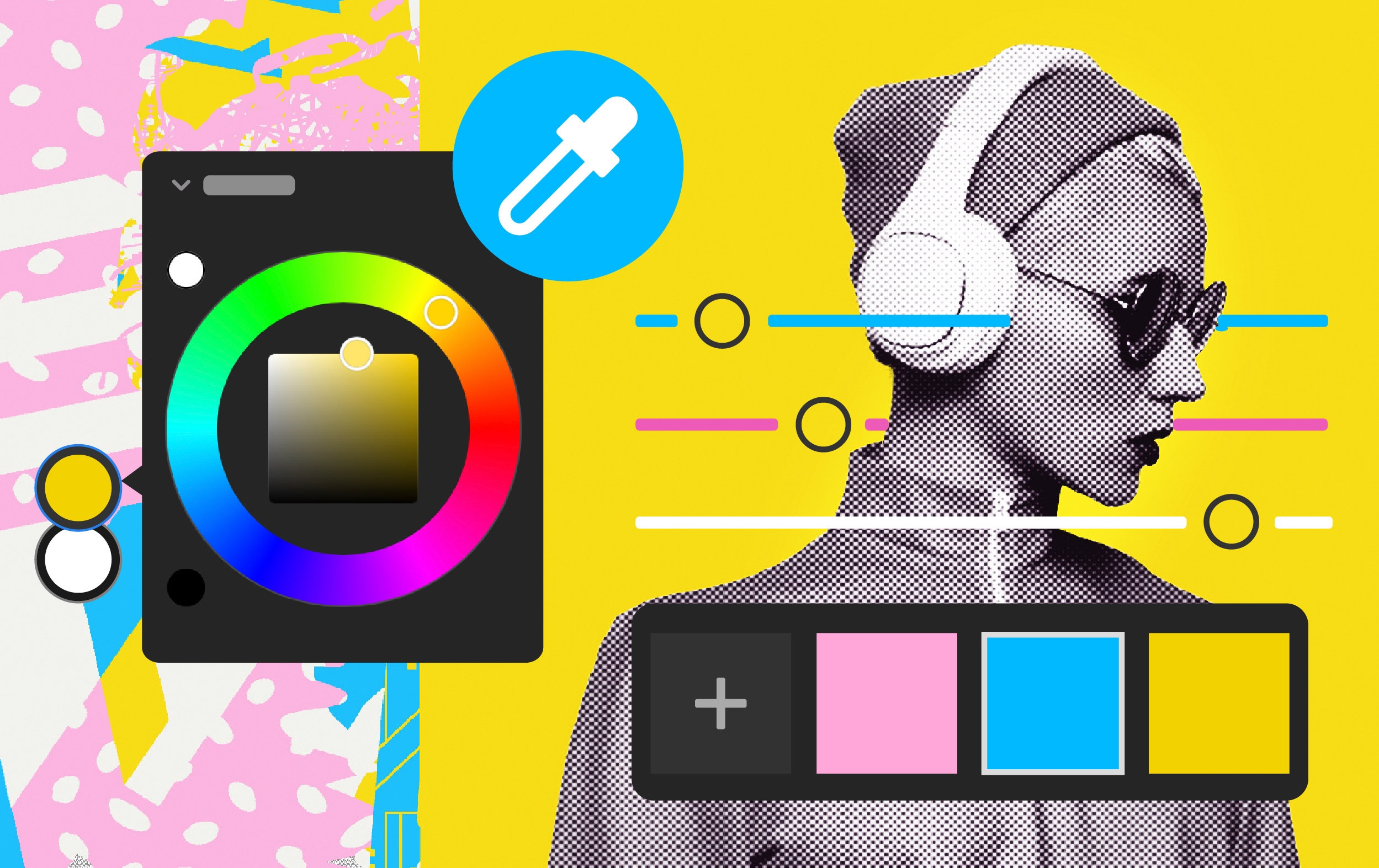 Палитра цветов и образцы теперь доступны в Photoshop на iPad