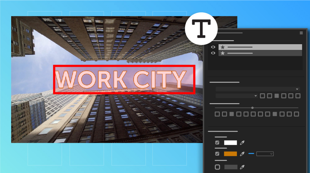 Eine animierte Titelgrafik erstellen.