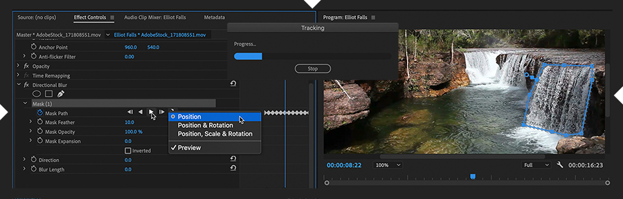 premiere pro motion blur