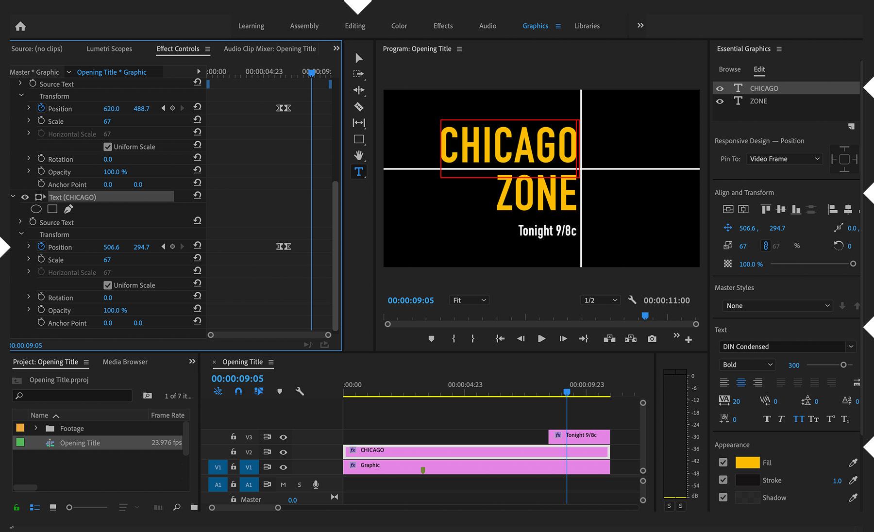 how to add title in premiere pro 2024