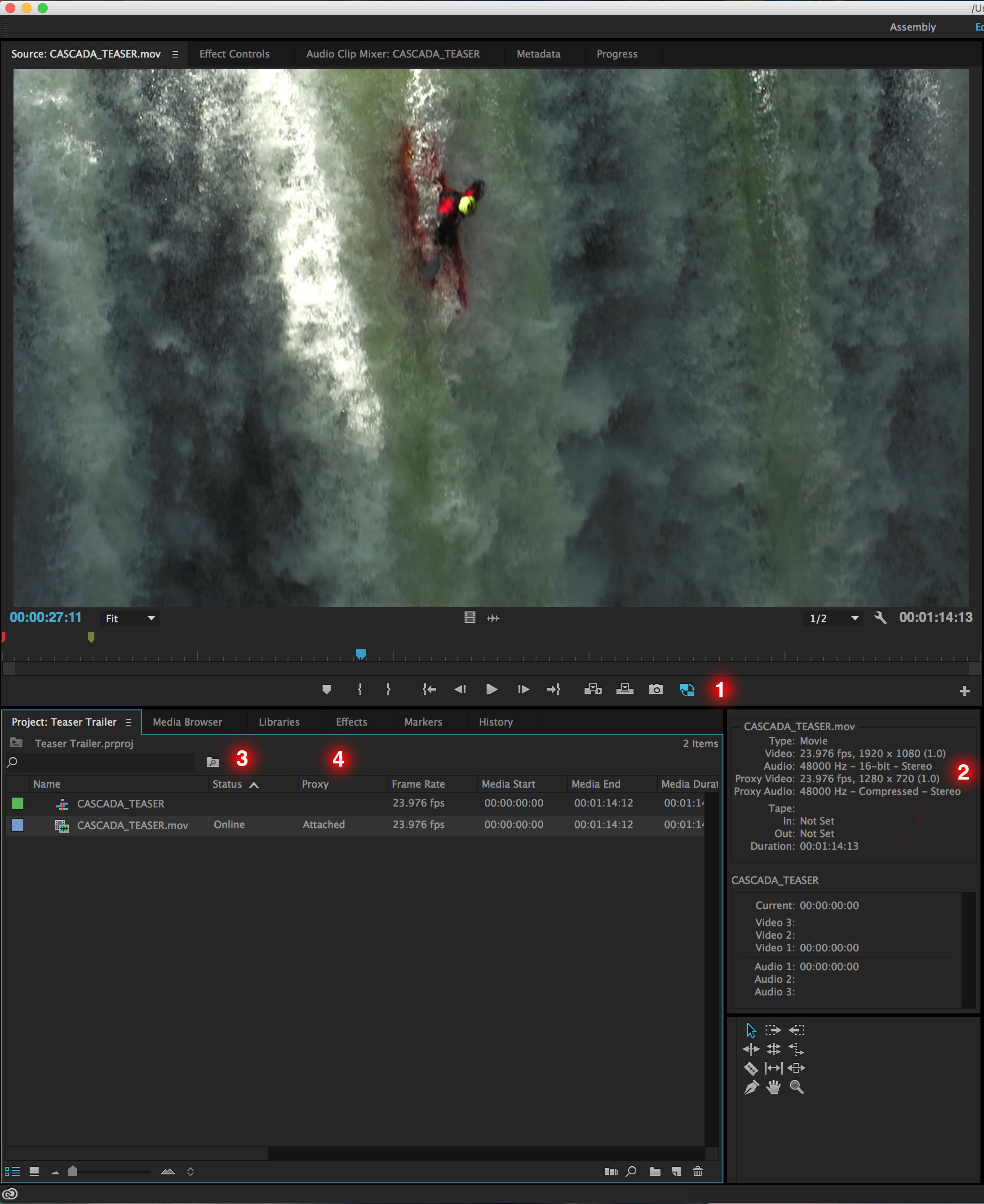 how to make proxy adobe premiere