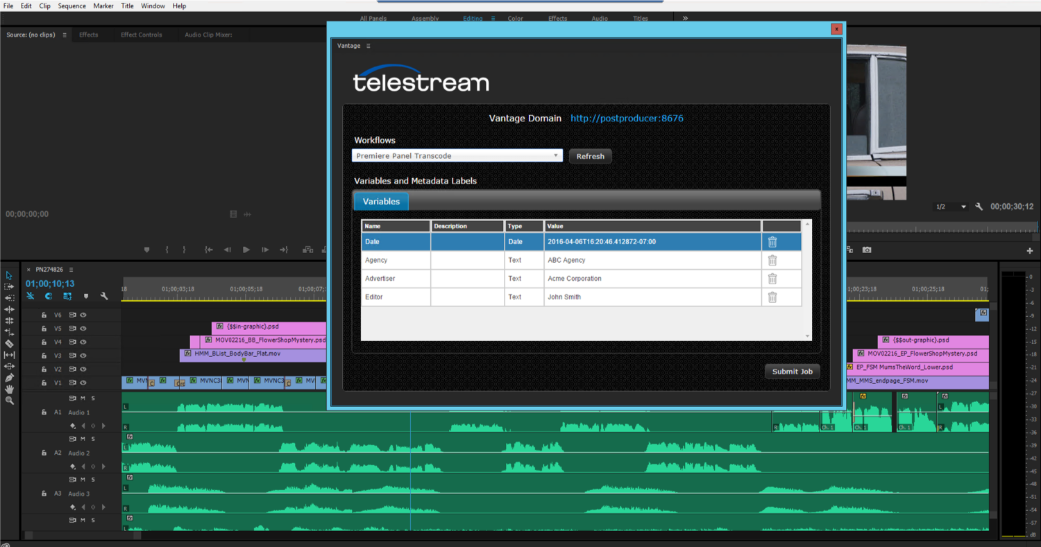 Telestream Vantage automates transcoding and QC workflows Telestream Vantage automates transcoding and QC workflows