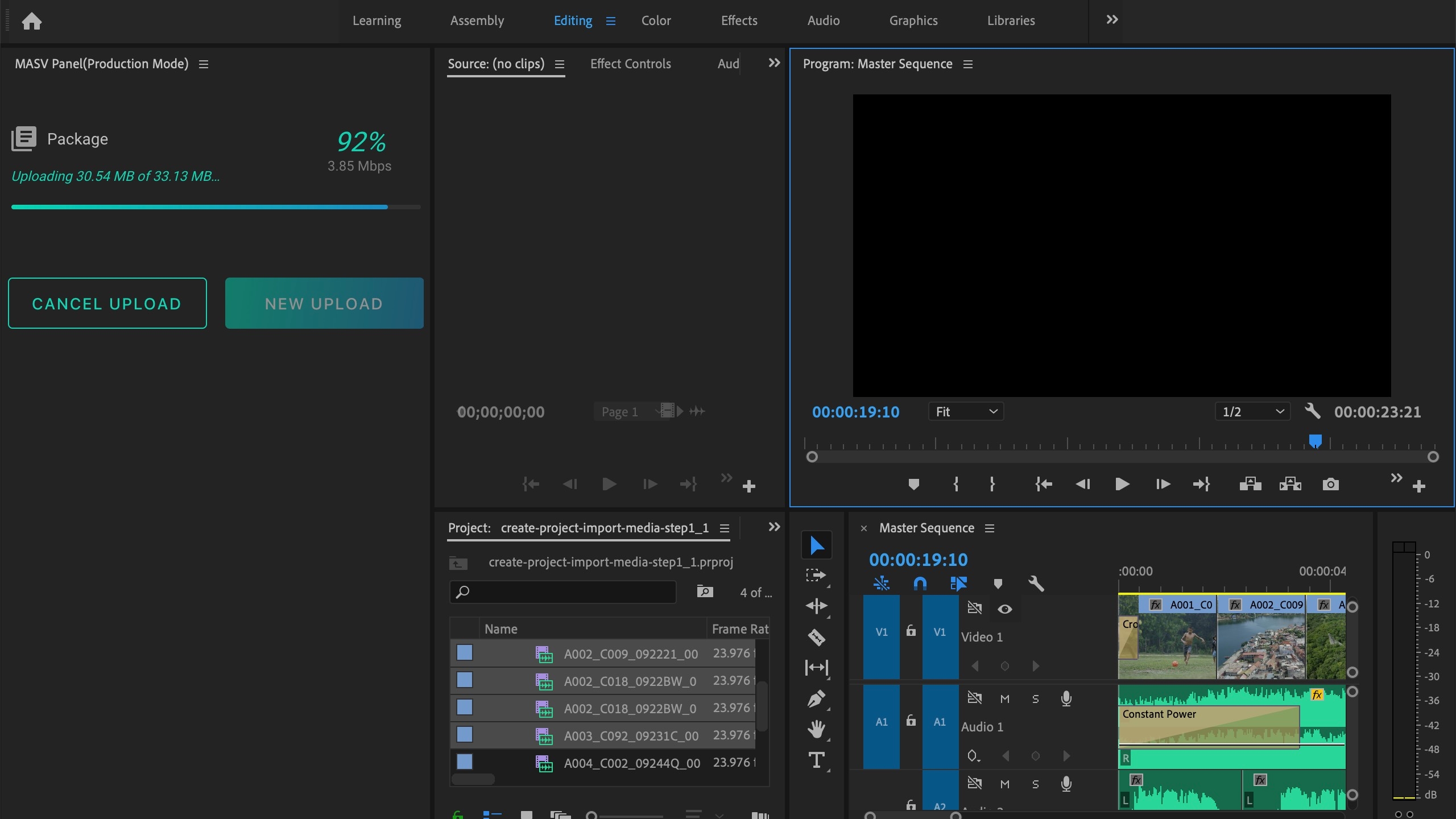 MASV provides rapid file transfers directly from Premiere Pro. MASV provides rapid file transfers directly from Premiere Pro.