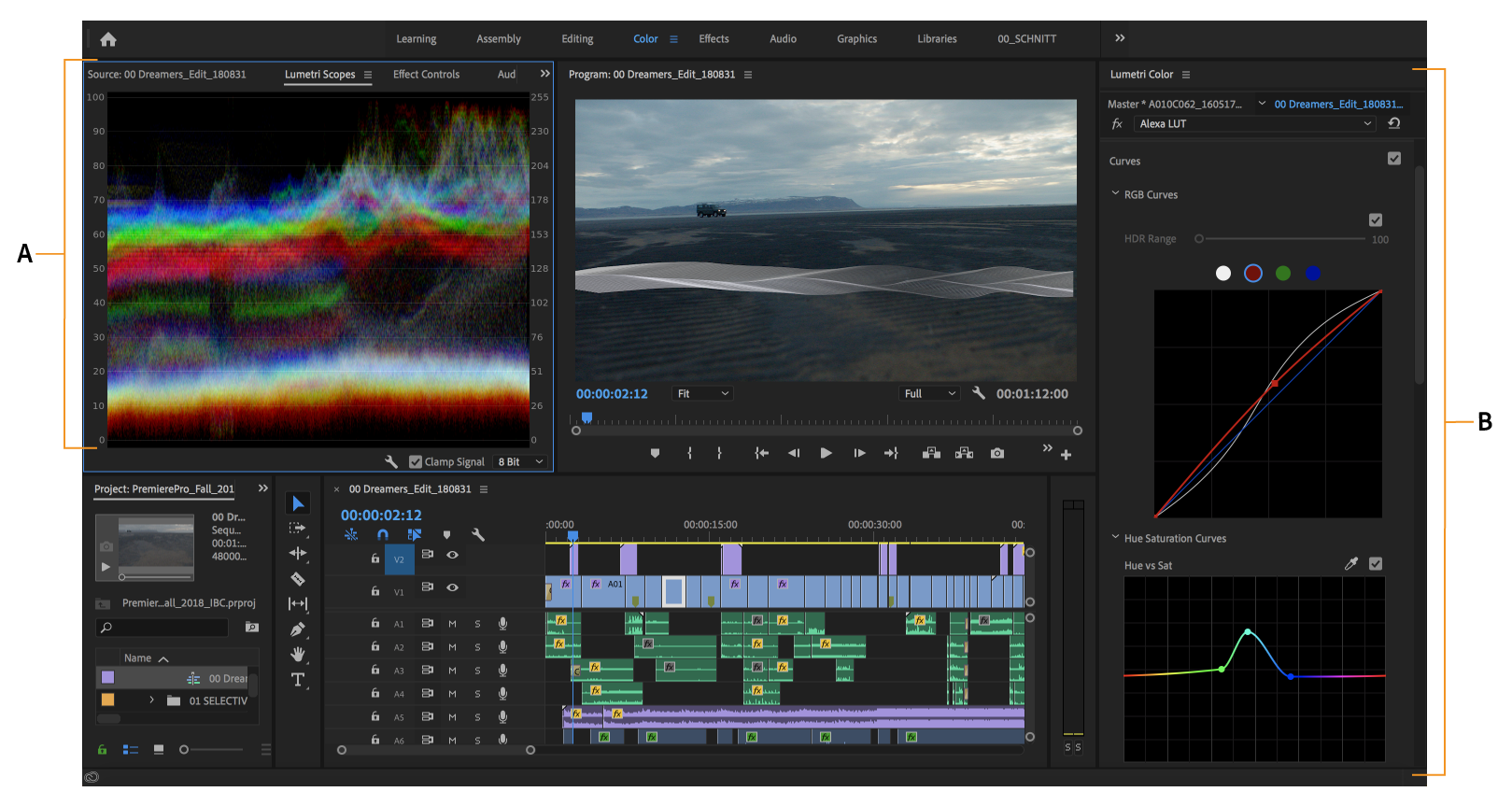 Color value – Graph workflow