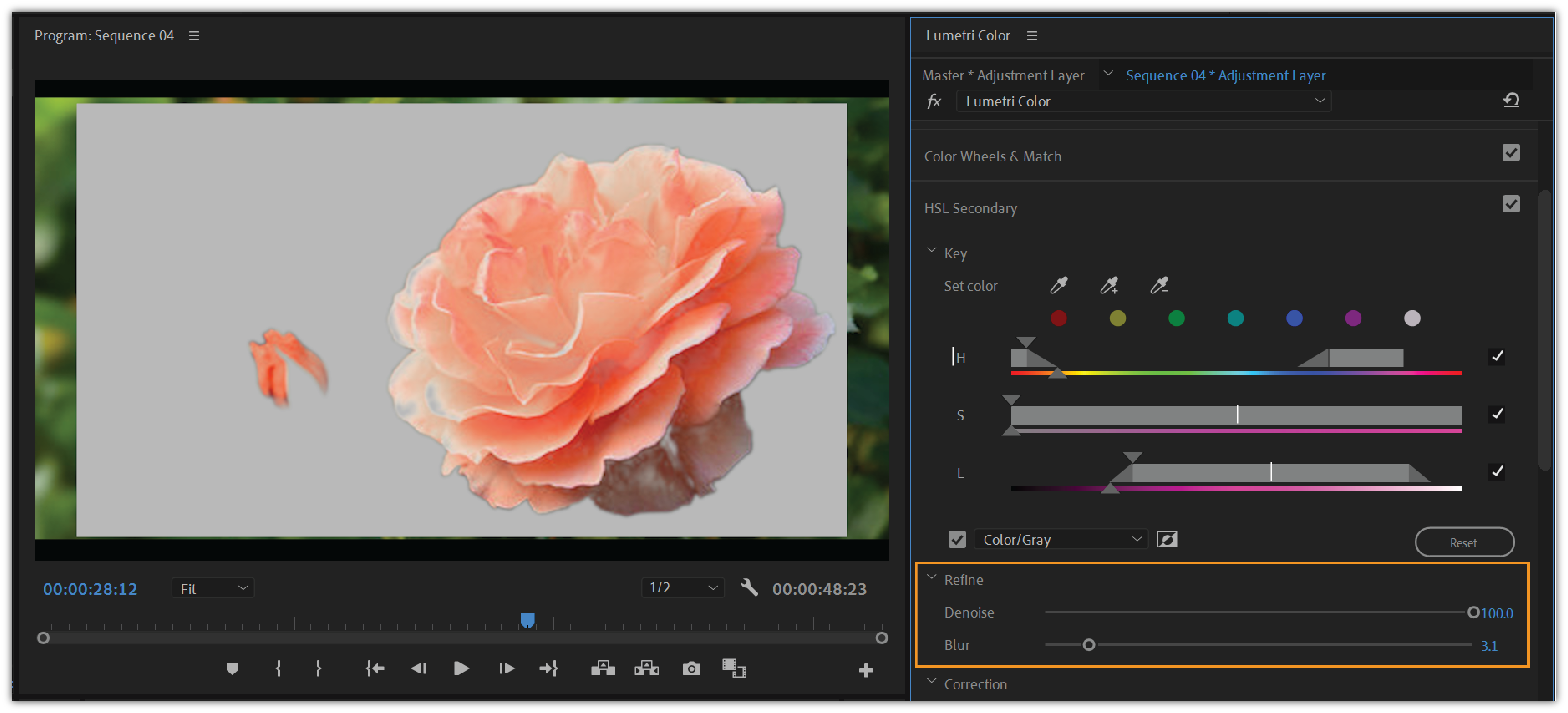 Color Chart Premiere Pro