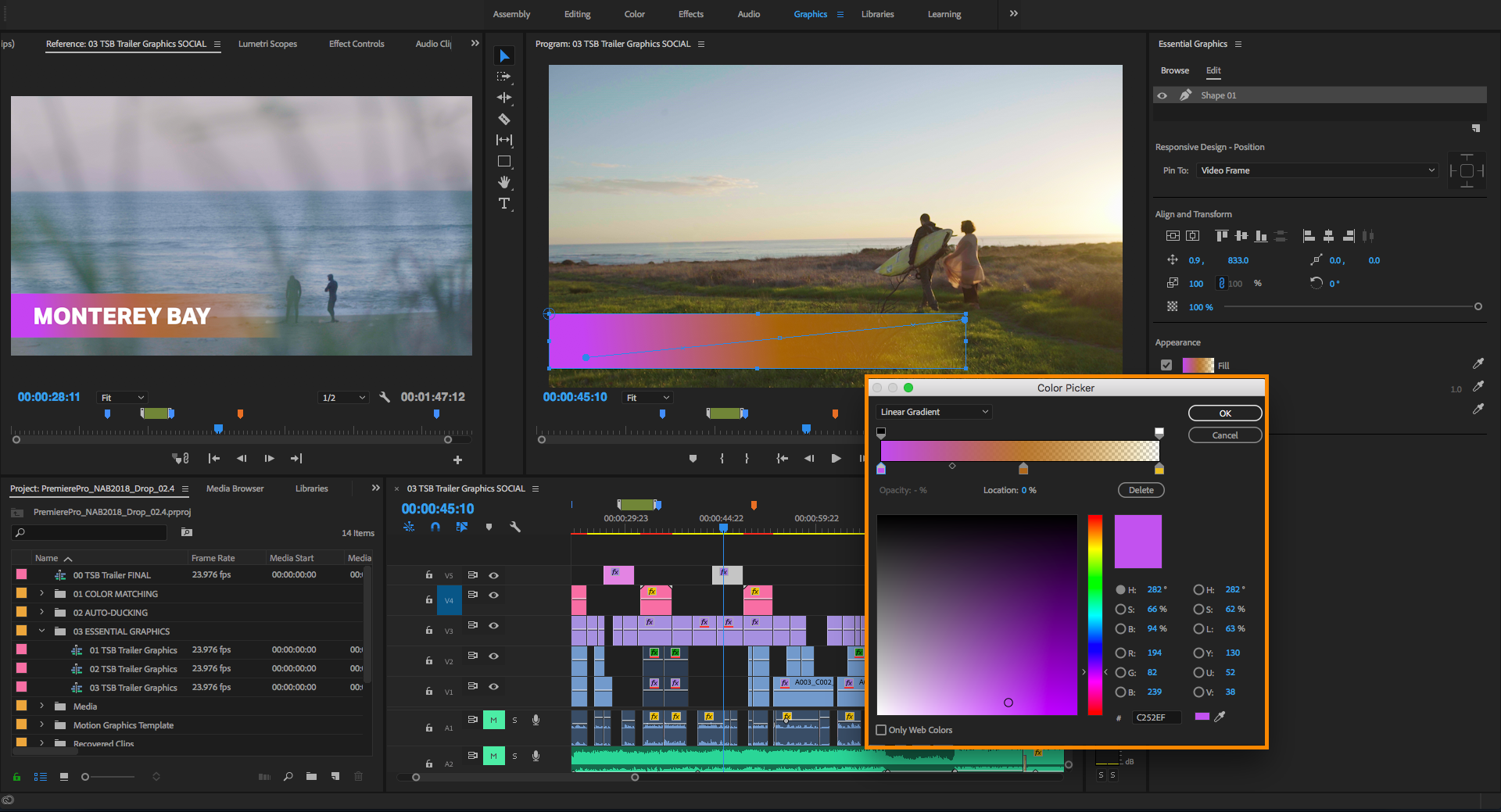 新機能と強化機能 Premiere Pro Cc 18 リリース