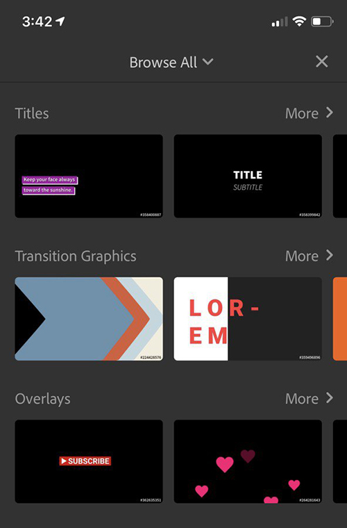 Feature Summary Adobe Premiere Rush August 2020 Releases