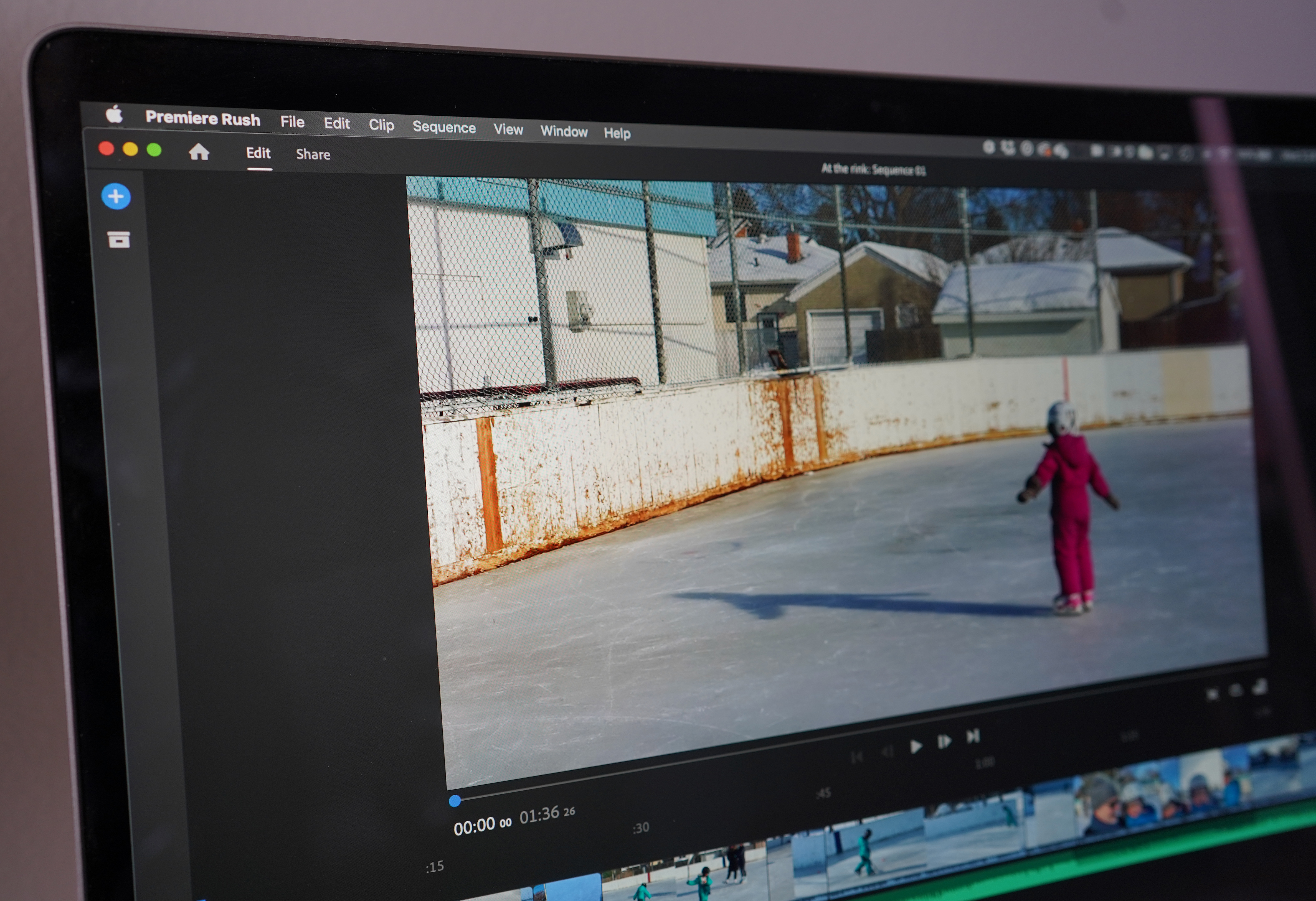 Premiere Rush na zařízeních Apple M1