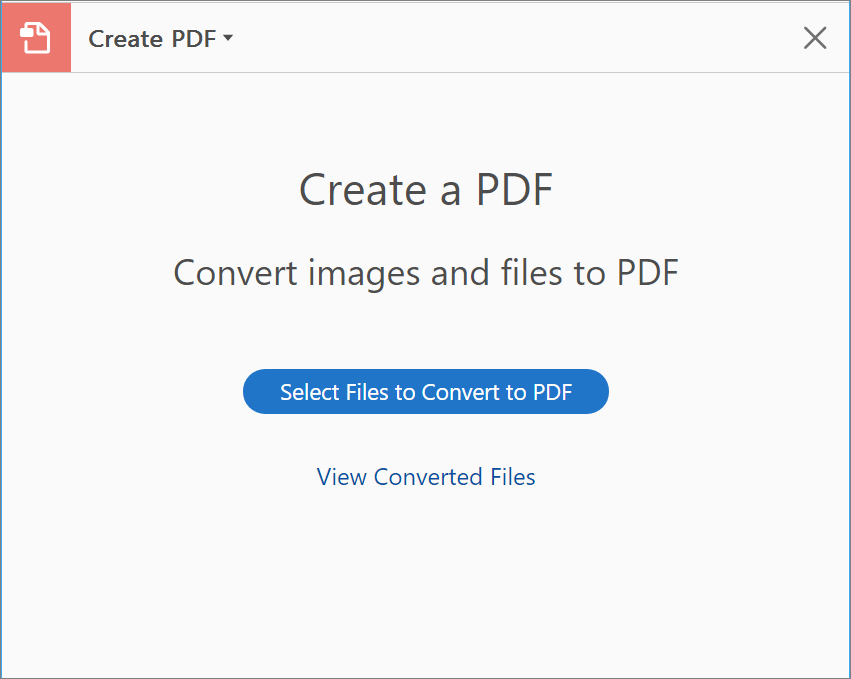 Create PDFs, export PDFs, or access other online services