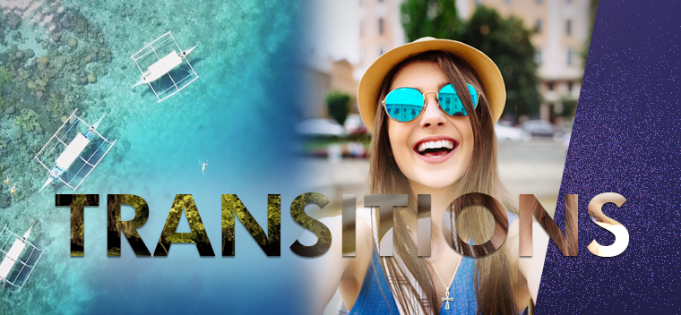 Add and edit transitions Add and edit transitions