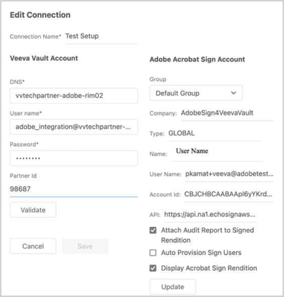 Adobe Acrobat Sign for Veeva Vault Installation guide