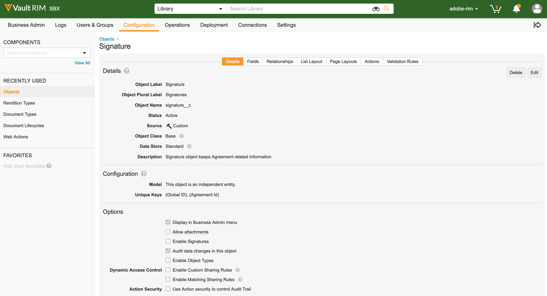 Adobe Acrobat Sign for Veeva Vault Installation guide
