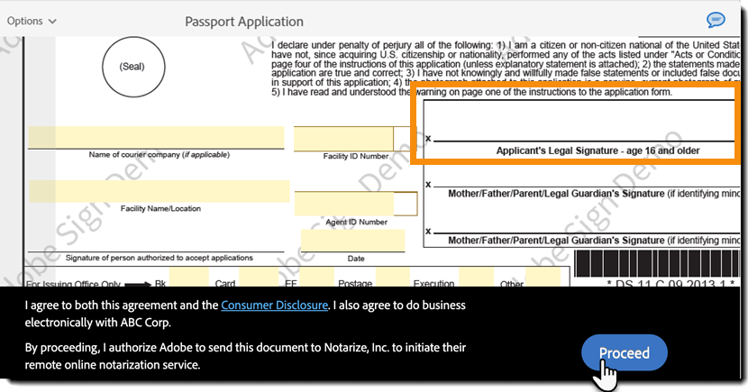 Notarize Integration With Acrobat Sign