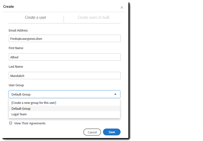 Add and manage users
