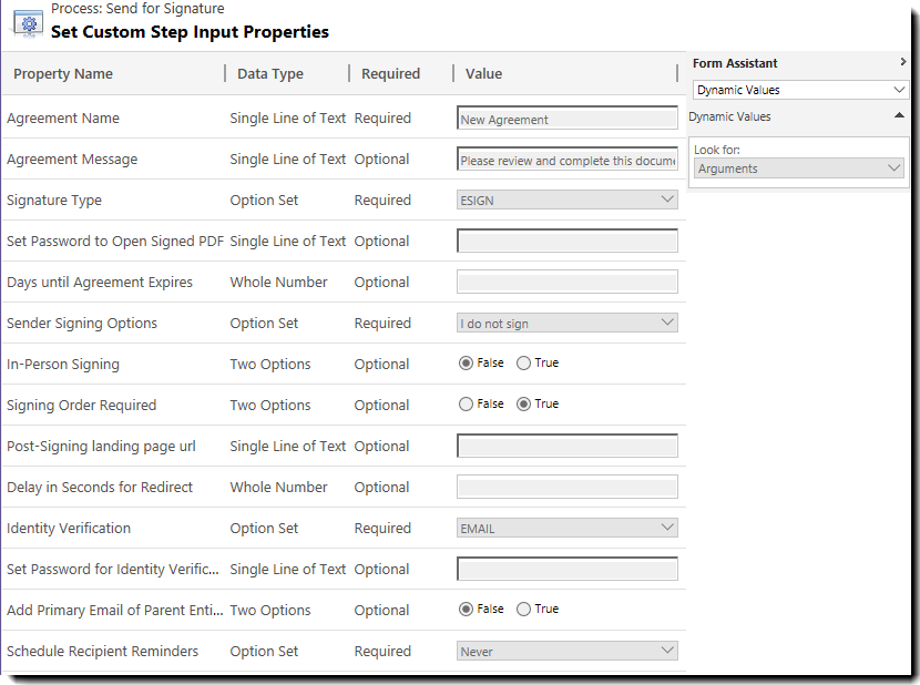 Adone Esign Process Adobe Acrobat Sign for Dynamics: Processes (Workflows)