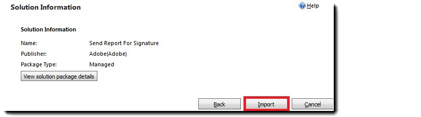 4. Import the solution 4. Import the solution